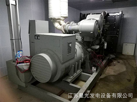 來賓公安局800KW帕金斯發電機組
